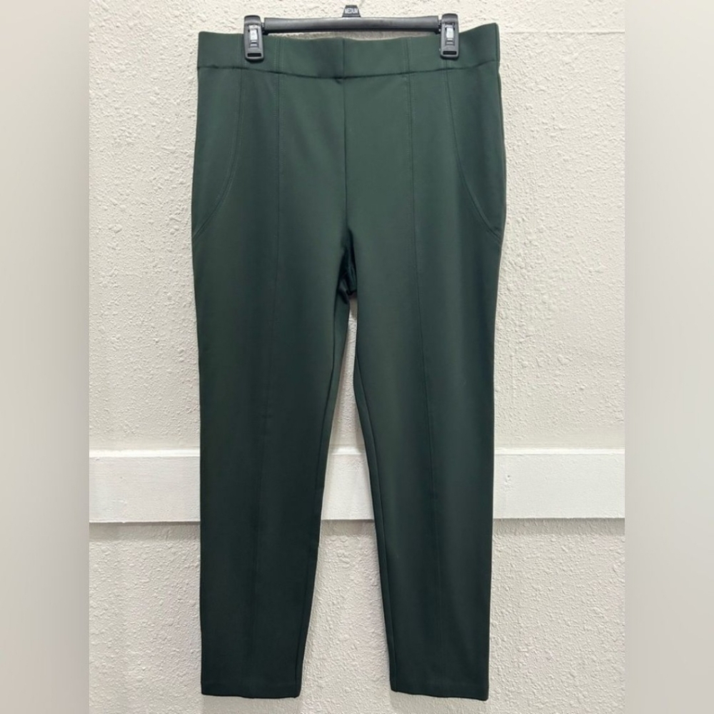Green Pants Stretch Waist